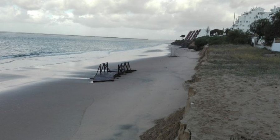SOS de las playas tras los daños del temporal