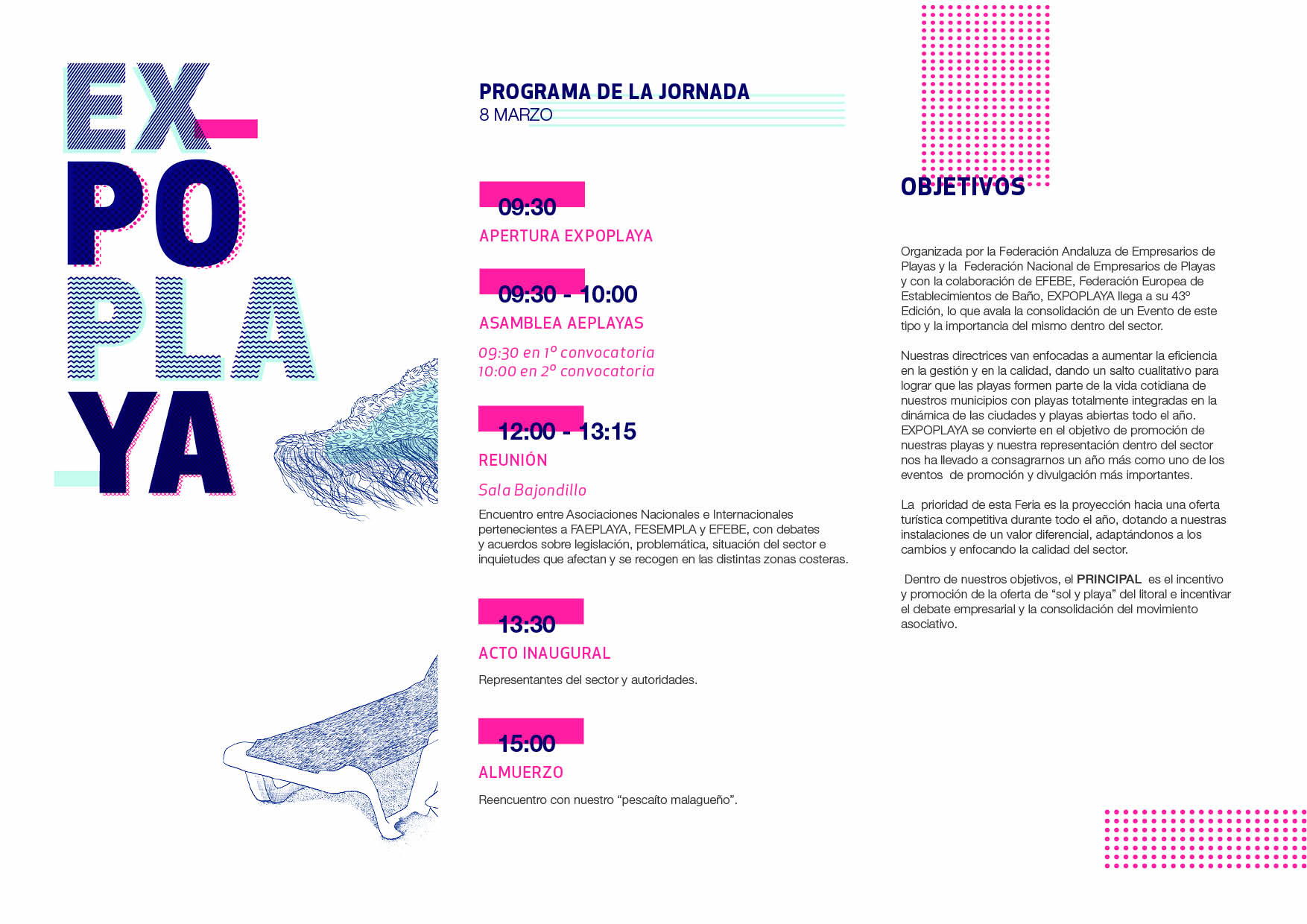 EXPOPLAYA 2019,Programa de Actividades de la XLIII Edicion. 8 de Marzo